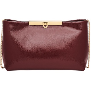 FOSSIL Penrose Clutch Red Mahogany