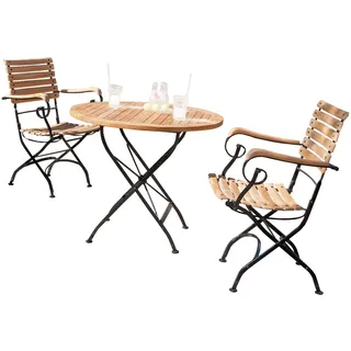 SonnenPartner Oxford Set 3-tlg. Schwarz