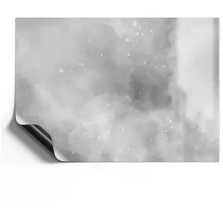 DEQORI Magnetfolie 'Nebel und Sterne', beschreibbar universal Magnetmatte magnetisch Folie Planer Kalender grau 29.7 cm x 21 cm