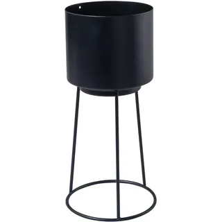 LIVARNO® Planztopf mit Gestell (Schwarz)