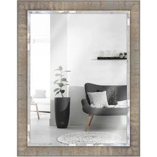 MendeFrames H670 Wandspiegel Industrial taupe 70x100 cm - Taupe