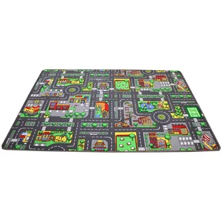 Pergamon Straßenteppich Beidseitig Metropolis Bunt 200x300cm