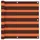 90 x 500 cm Orange/Braun Oxford-Gewebe