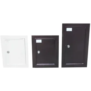 BRAUNE KAMINTÜR 155*290MM GROSS - DK 11 MA-BRA