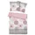 Biber rosa 155 x 220 cm + 80 x 80 cm