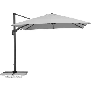 Schneider Schirme Rhodos Twist 300 x 300 cm Silbergrau