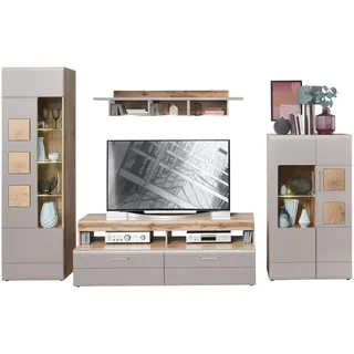 Innostyle Wohnwand Sinfonie Dekor Cashmere
