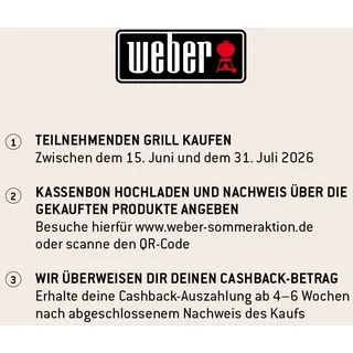 Weber Gasgrill Spirit EP-435 GBS schwarz Grillfläche: 62,5 x 44 cm