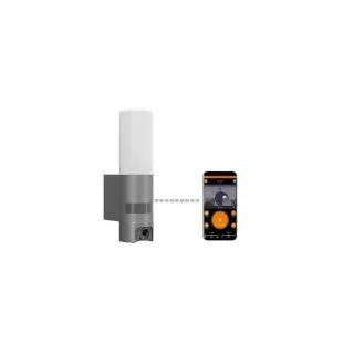 Außenleuchte L600 CAM BWM, Kamera+Türkommunikation