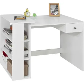 SoBuy Schreibtisch FWT35-W Weiß