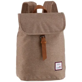 KangaROOS Cityrucksack, in schlichter Optik braun