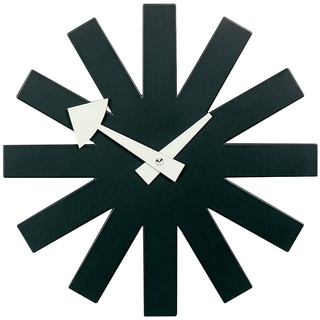 Vitra - Asterisk Clock, schwarz