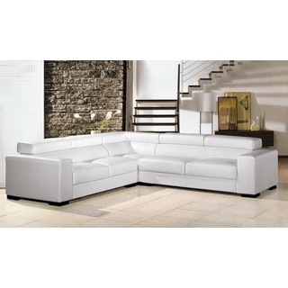 JVmoebel Ecksofa Moderne Couchgarnitur 290x290cm L Form Ecksofa Edle Sitz Couch Sofort, Made in Europa weiß