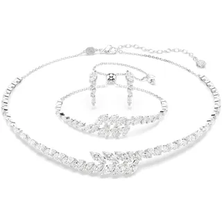 Mesmera Set, Set (3), Marquise-Schliff, Weiß, Rhodiniert | OS
