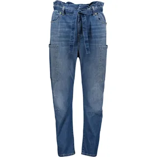 Please Jeans Weite JEANS, Damen, Gr. L (40), N-Gr, blau (bludenim), Denim/Jeans, Obermaterial: 98% Baumwolle, 2% Elasthan, casual, weit, Jeans