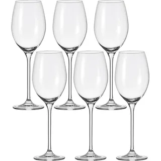 LEONARDO Cheers Weißweinglas Kristallglas 0,4 l 6 St.