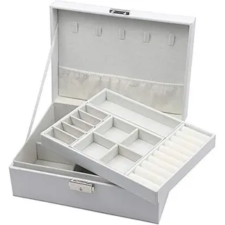 luxuskollektion Schmuckboxen Groß Weiß