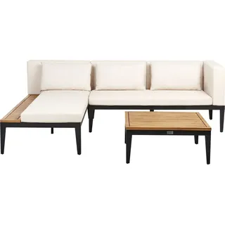 Beliani Bracciano Lounge Set 2-teilig hellbraun