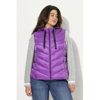 Ulla Popken HYPRAR Steppweste Damen Lila 54/56