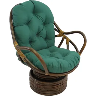 NGENAF Schaukelstuhl Auflage Polster Kissen 120x60cm, Weich Verdickt Waschbar Sitzkissen, Gartenstuhl Ersatzpolster Schaukelstuhl/Drehsessel für Liege Rattan Garten Terrasse Matte