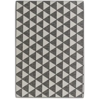 Schöner Wohnen Teppich Parkland 120 x 180 cm Polypropylen Grau Hellgrau
