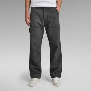 Premium Carpenter 3D Loose Jeans - Grau - Herren - 29-34
