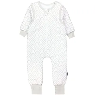 TupTam Baby Schlafsack TupTam Raute Beige/Weiß 2.5 TOG 116/122