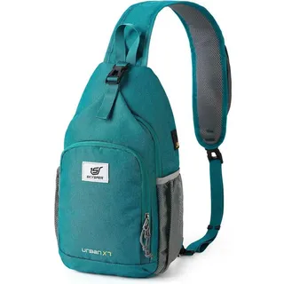 luxuskollektion Leichte Herren Brusttasche Sling Bag Wasserfest Crossbody Pack für
