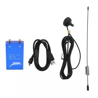 SPORTARC RTL2832U+R820T2 USB-Tuner-Empfänger, AM-FM-Radio, USB-Tuner, optimiert für Leistung, RTL2832U+R820T2 USB-Tuner-Empfänger für verschiedene Anwendungen