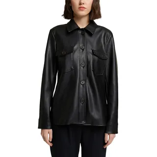 ESPRIT Damen 120CC1G307 Jacke, 001/BLACK, L - L