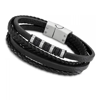 Lotus Style Herren Lederarmband schwarz LS2101-2/1 Größe 22 cm