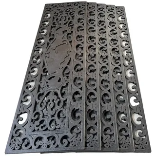 Jet-Line Escalera 25 x 75 cm Schwarz