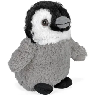 Wild Republic 15252 Hug'ems Plüschtier, Kuscheltier, Baby Pinguin 18cm, Kaiserpinguin-küken