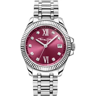 Thomas Sabo Analoguhr merlot / silber