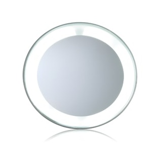 Tweezerman Mini mit LED-Beleuchtung 15x Vergrößerungsspiegel Kosmetikspiegel 1 Stk