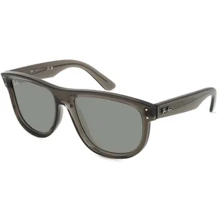 Ray Ban Ray-Ban rbr0501s boyfriend reverse Damen-Sonnenbrille Vollrand Eckig Acetat-Gestell, grau