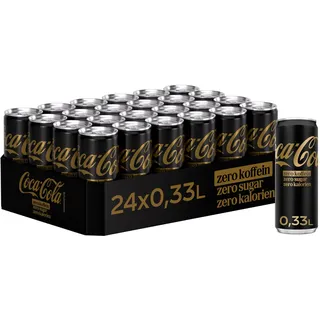 Coca Cola Zero Sugar, Zero Koffein Erfrischungsgetränk 24x 330ml
