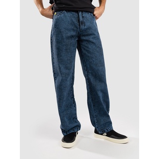 Dickies Tom Knox Loose Denim Jeans garment dye deep blue Gr. 30