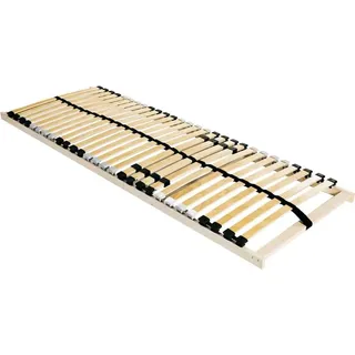 vidaXL Lattenrost Braun Massives Buchenholz 90 x 190 cm