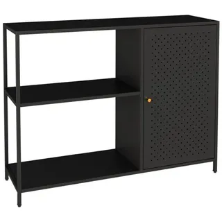 [en.casa] Viitasaari 100 x 75 x 30 cm Schwarz