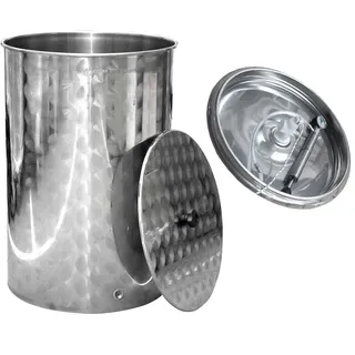 Fischer Kellereitechnik Edelstahltank - Immervolltank Edelstahl Serie T 100