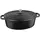 33 x 26 cm oval schwarz
