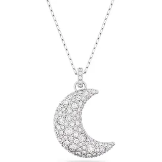 Swarovski Sublima Anhänger Kette Damen Weiß/Rhodiniert
