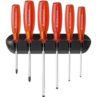 PB SWISS TOOLS Schraubendreher-Satz 6-teilig Schlitz PH