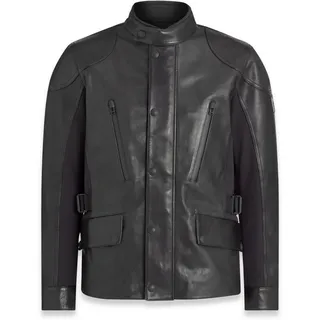 Belstaff Motorradjacke Maelstrom Motorrad Lederjacke protektoren schwarz L