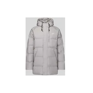 Steppjacke mit Kapuze Modell 'M NK TF CLUB PARKA 650', Stein, XS