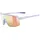 Sportbrille transparent purple/red mirror
