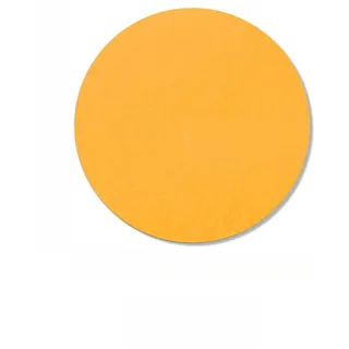 Runde Korktafeln, Filz-Pinnwand für Wände, Kork-Pinnwand, Memotafel, Leinen, Bauernhaus, dekorative Sichttafel, Korktafeln für Bürodekoration (Orange-Gelb, 40 x 40 cm)