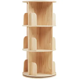 [en.casa] Kinderregal Chasek 95 x 44 cm Kiefer natur beige