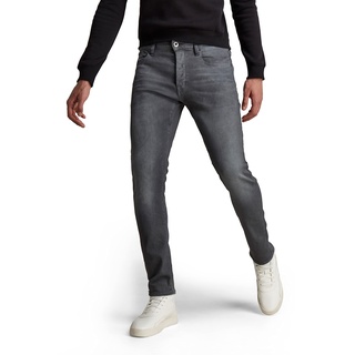 G-STAR RAW Herren 3301 Slim Jeans, Mehrfarben (dk aged cobler 51001-7863-3143), 27W / 30L